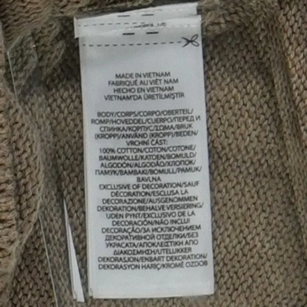 Polo Ralph Lauren Sweater 100% Cotton Men's Size XL‎ Tan Brown Cotton Crewneck
